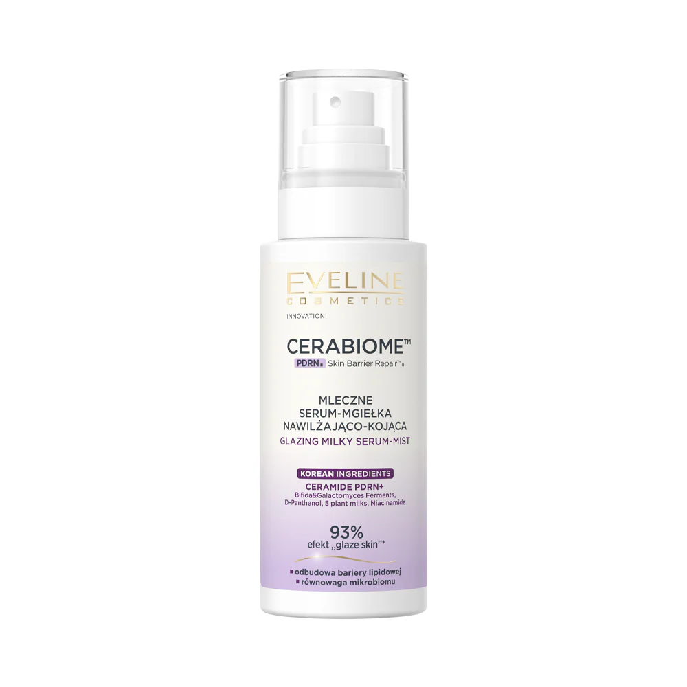 Glazing milky serum-mist